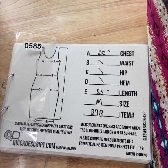 Savanna Jane Boho‎ Maxi Dress Size M Multicolor Sleeveless Casual Sundress - Picture 2 of 11